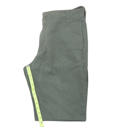 Carhartt Men's Green Chino Workwear Shorts Size 34 Regular Fit