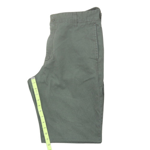 Carhartt Men's Green Chino Workwear Shorts Size 34 Regular Fit