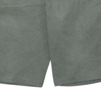 Carhartt Men's Green Chino Workwear Shorts Size 34 Regular Fit