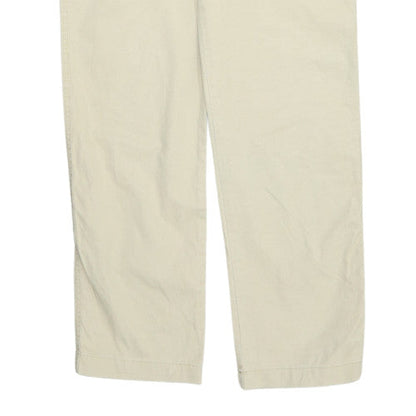 Ralph Lauren Boys Beige Chino Trousers Age 14 Elastic Waist