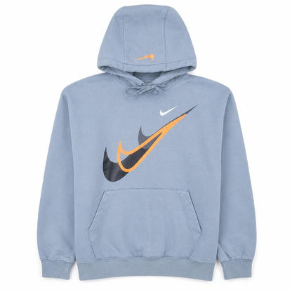 Nike Men’s Blue Pullover Hoodie M Graphic Logo Sportswear