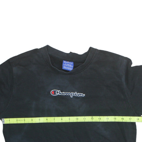 Champion Boys Black XL Crew Neck Pullover Sweatshirt 13-14 Years