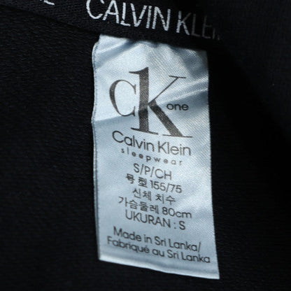 Calvin Klein Women’s Black Pullover Hoodie Size S Cotton Blend