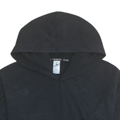 Calvin Klein Women’s Black Pullover Hoodie Size S Cotton Blend