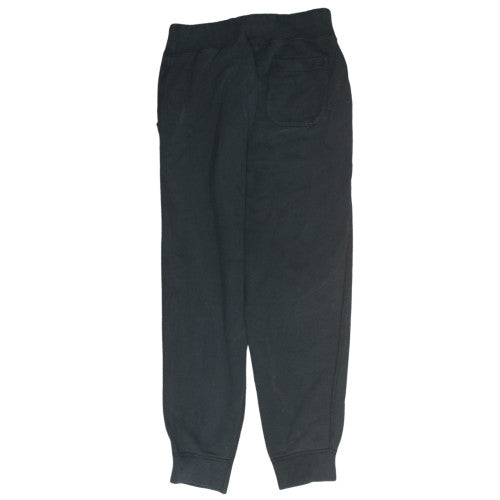 Ralph Lauren Men’s Black Jogger Trousers Size S Elastic Waist Fleece
