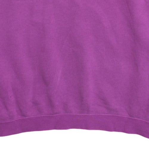 Nike Womens Purple Crew Neck Pullover Sweatshirt Large