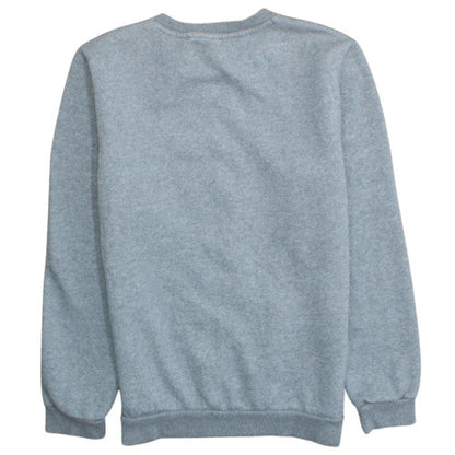 Puma Boys Grey Sweatshirt 13-14 Years Crew Neck Pullover Fleece Logo Top