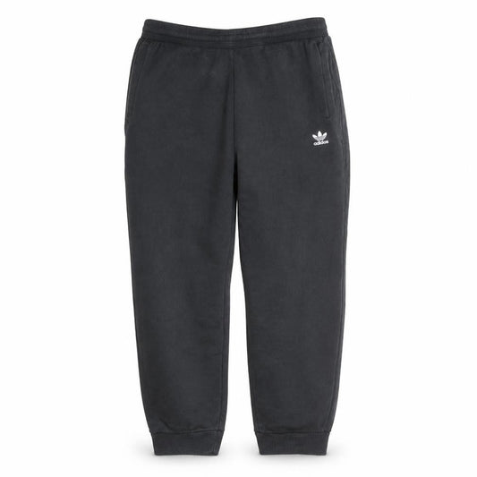 Front view of Adidas Men's Black XL Sweatpants Joggers Tapered Fit Casual