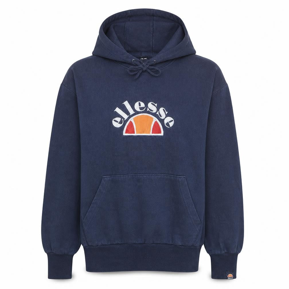 Ellesse Mens Blue XS Pullover Hoodie with Logo Design