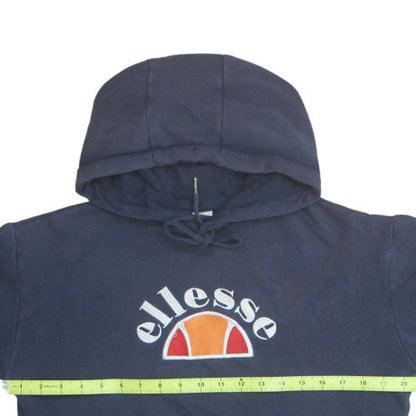 Ellesse Mens Blue XS Pullover Hoodie with Logo Design
