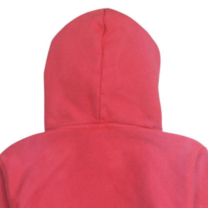 Champion Womens Red Reverse Weave Hoodie M Cotton Blend Pullover