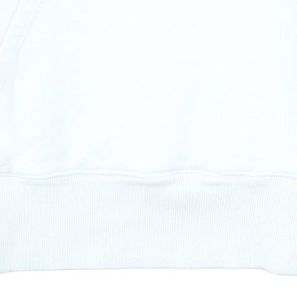 Tommy Jeans Women's White Small Pullover Hoodie with Logo