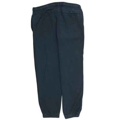 Nike Men's Black Cotton Fleece Sweatpants M Regular Fit