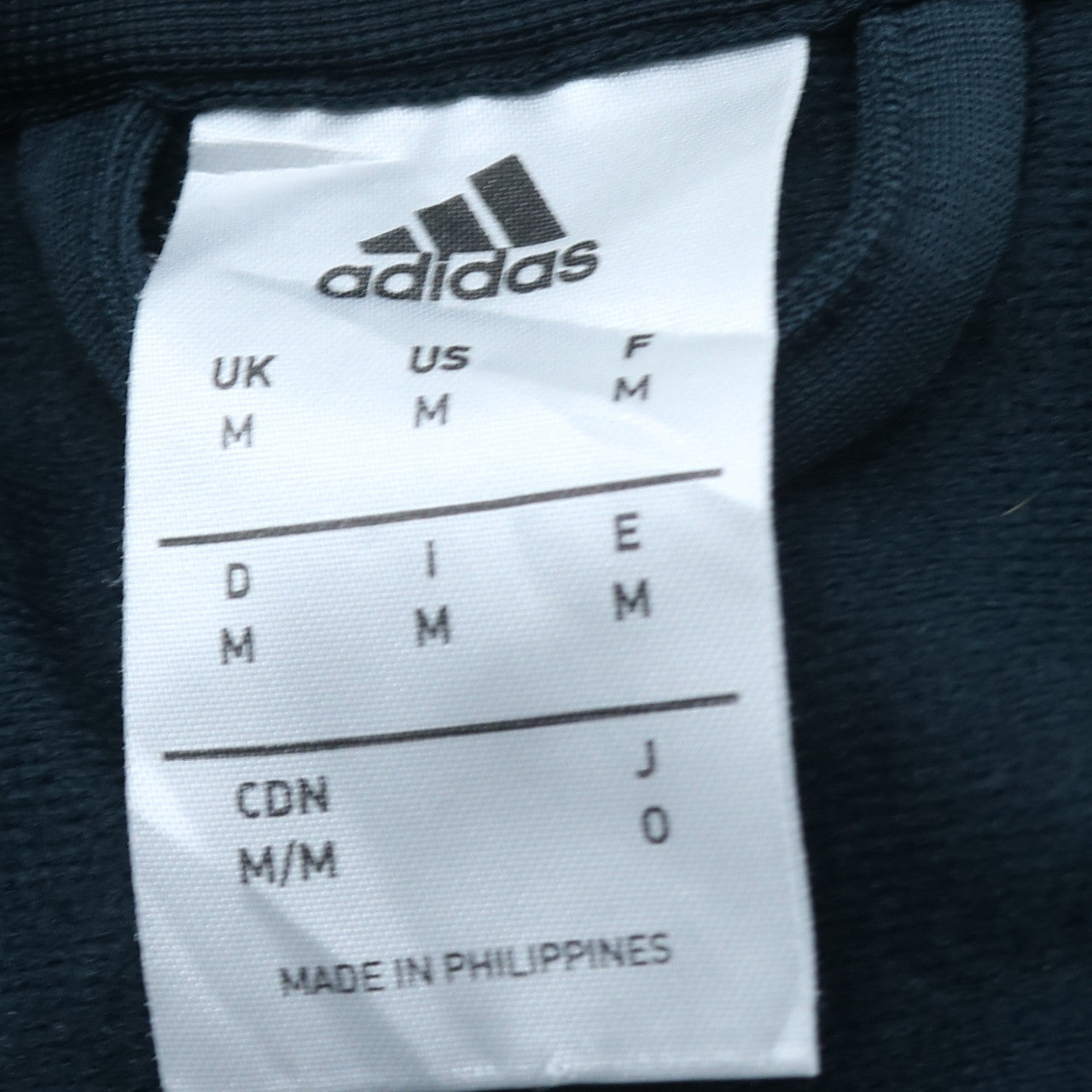 Adidas Men Blue Real Madrid Track Jacket M Full Zip Activewear
