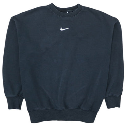 Nike Men's Black Crew Neck Pullover Sweatshirt M Regular Fit