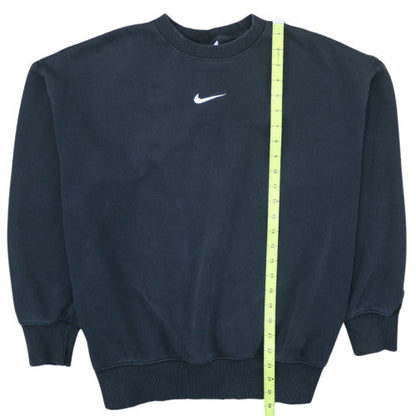 Nike Men's Black Crew Neck Pullover Sweatshirt M Regular Fit