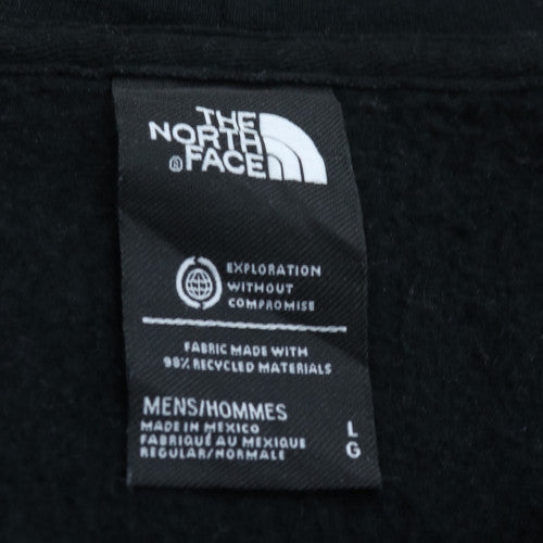 The North Face Men's Black Full Zip Hoodie Size L Regular Fit