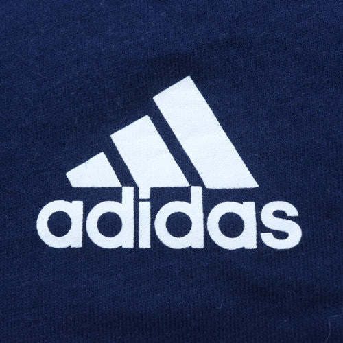 Adidas Men's Navy Blue Visit Knox Sports T-Shirt Size L Cotton Crew Neck