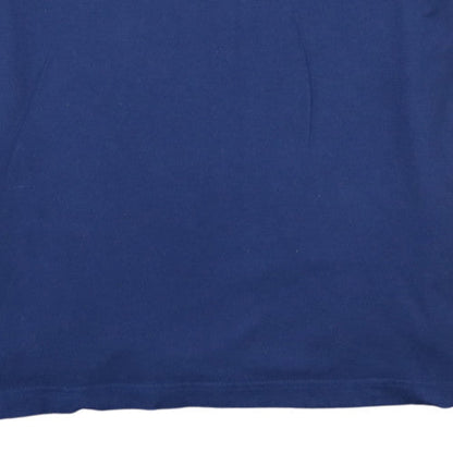 Adidas Men's Navy Blue Visit Knox Sports T-Shirt Size L Cotton Crew Neck