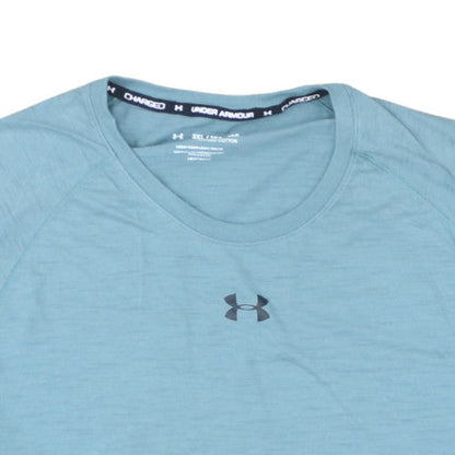Under Armour Men’s Blue 3XL Charged Cotton Crew Neck T-Shirt