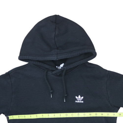 Adidas Mens Black XS Pullover Hoodie Fleece Sweatshirt
