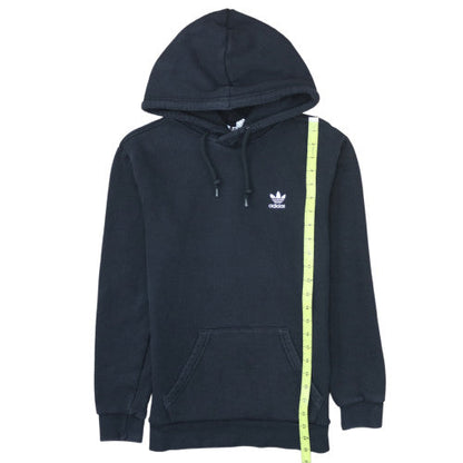 Adidas Mens Black XS Pullover Hoodie Fleece Sweatshirt