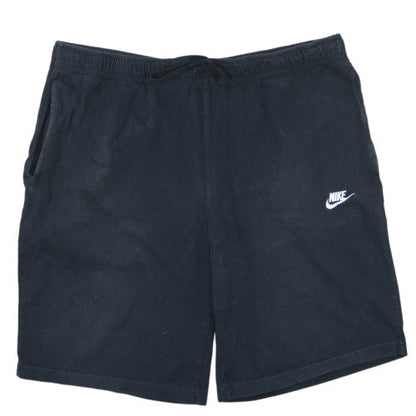 Nike Men's Black Sweat Shorts M Cotton Blend Casual Sportswear