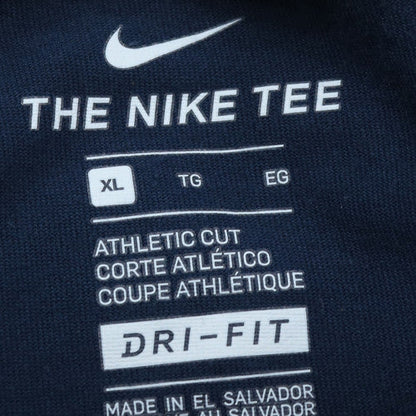 Nike Men's Navy Dri-FIT Graphic Athletic T-Shirt XL