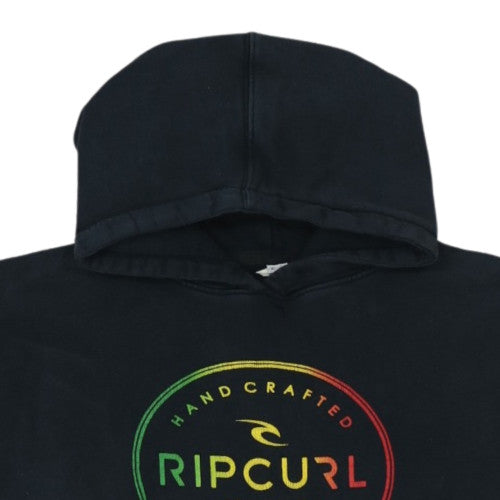 Rip Curl Mens Black XL Pullover Hoodie Surf Graphic Sweatshirt