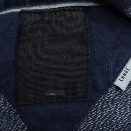 Tommy Hilfiger Men's Blue Striped Full Zip Hoodie Size L