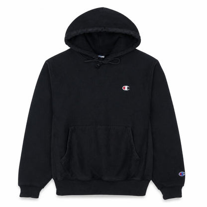 Champion Men's Black Reverse Weave Pullover Hoodie Size S