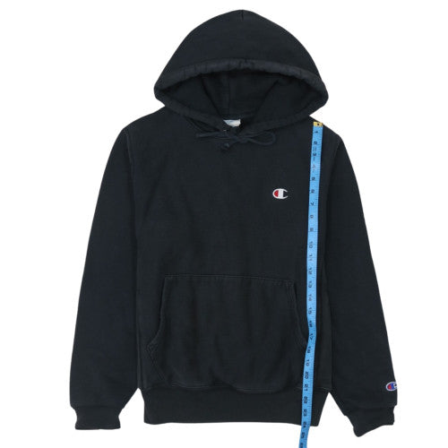 Champion Men's Black Reverse Weave Pullover Hoodie Size S
