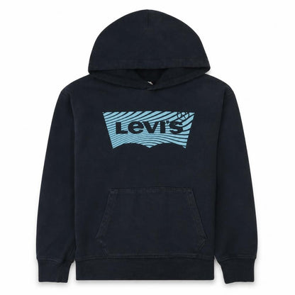 Levi's Teens Black XS Pullover Hoodie with Logo Print