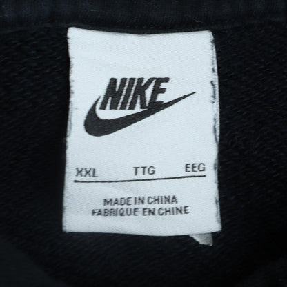 Nike Men's Black 2XL Pullover Hoodie with Logo