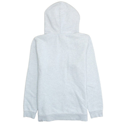 The North Face Unisex Grey Pullover Hoodie L Fleece Cotton Blend