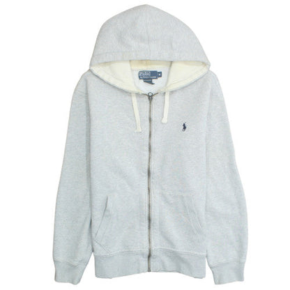 Ralph Lauren Men's Grey Full Zip Hoodie Size M