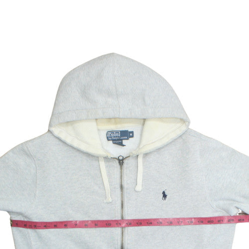 Ralph Lauren Men's Grey Full Zip Hoodie Size M