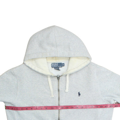 Ralph Lauren Men's Grey Full Zip Hoodie Size M