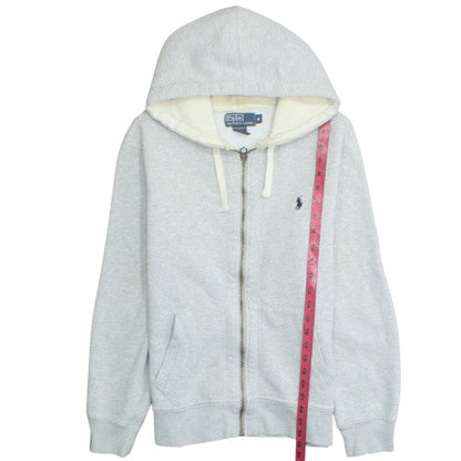Ralph Lauren Men's Grey Full Zip Hoodie Size M