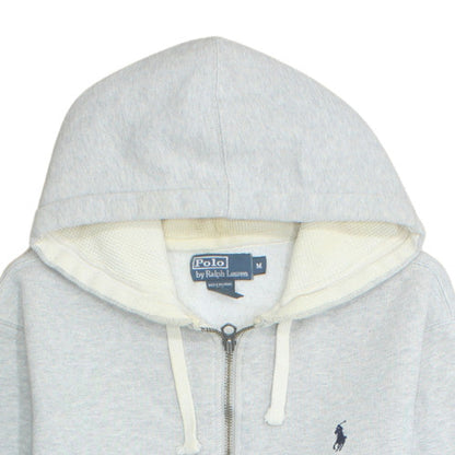 Ralph Lauren Men's Grey Full Zip Hoodie Size M