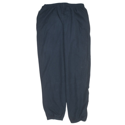 Adidas Men's Black Track Pants L Regular Fit Elastic Waist Activewear