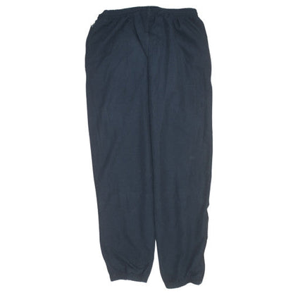 Adidas Men's Black Track Pants L Regular Fit Elastic Waist Activewear