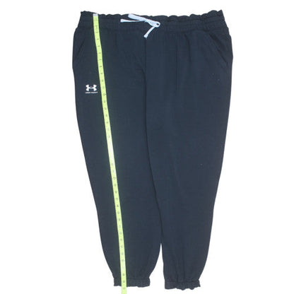 Under Armour Men's Black 2XL Jogger Trousers with Elastic Waist