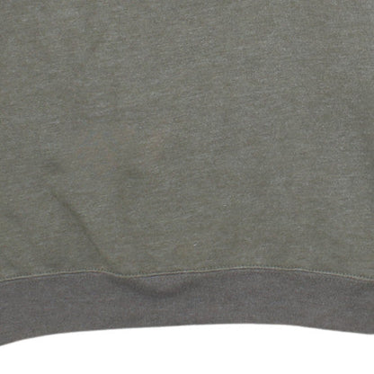 Hard Rock Cafe Men Green L Pullover Sweatshirt Crew Neck Fleece