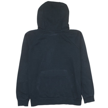 Nike Womens Black Pullover Hoodie Medium Cotton Blend Activewear