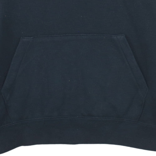 Nike Womens Black Pullover Hoodie Medium Cotton Blend Activewear