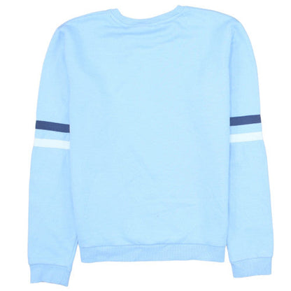 FILA Boys Blue Logo Crew Neck Sweatshirt Size 14 Years Cotton Blend