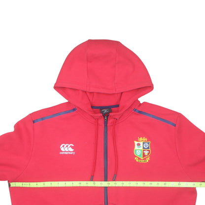 Canterbury Men’s Red 2XL Full Zip Hoodie Rugby Sportswear