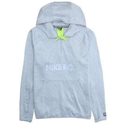 Nike Men's Grey Pullover Hoodie L Regular Fit Sportswear