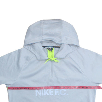 Nike Men's Grey Pullover Hoodie L Regular Fit Sportswear